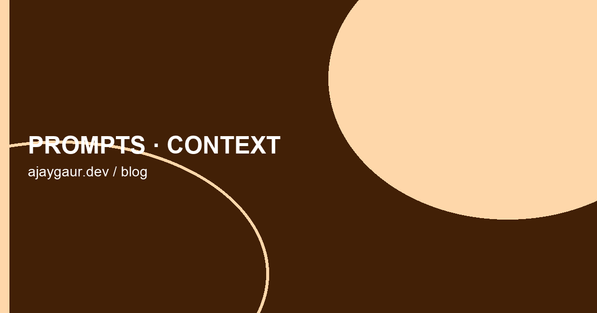 Cover art for LLM context and memory design